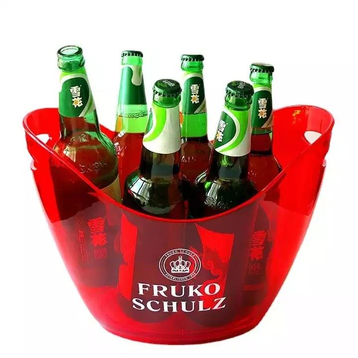 beer red ice bucket beer red ice bucket