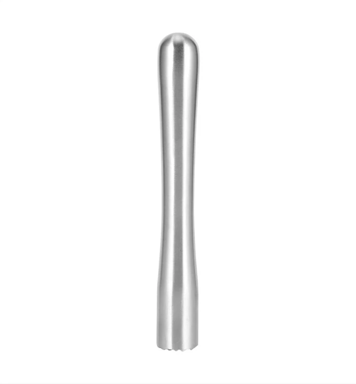 Customized Cocktail Muddler Stainless Steel Fruit Crusher Customized Cocktail Muddler Stainless Steel Fruit Crusher