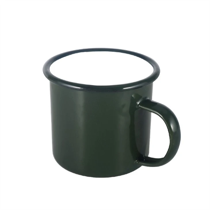 China factory enamel coffee mug