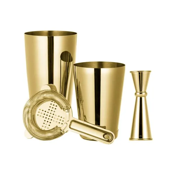 Set Membuat Koktel Emas