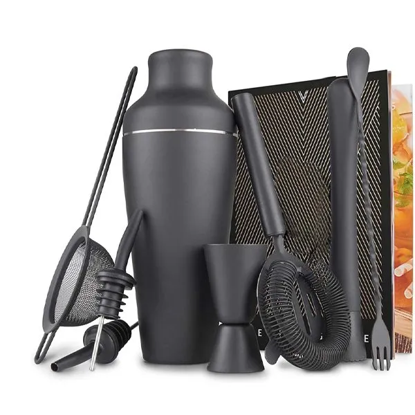 Set Bartender Hitam Matte