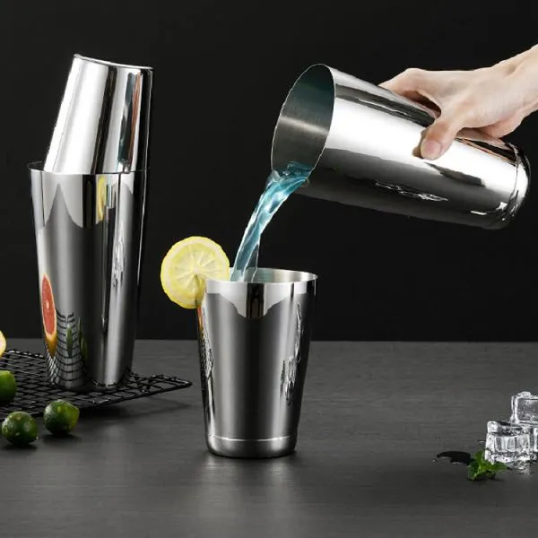 Metal Boston Shaker Bar