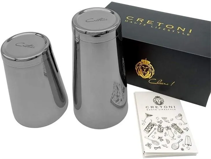 Logam Boston Shaker Hitam