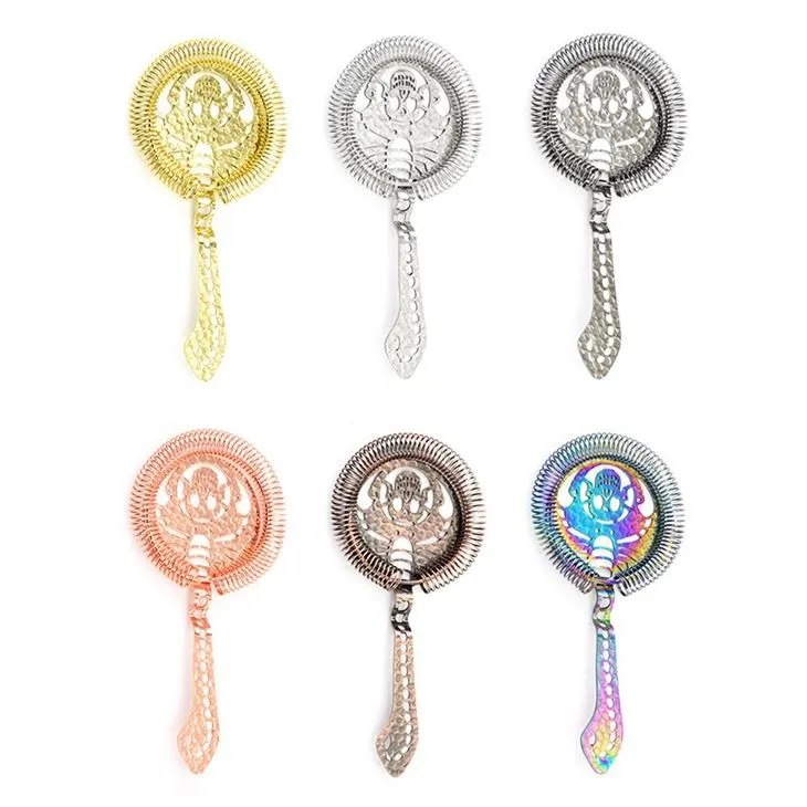 Penapis Bar Keluli Tahan Karat Alat Bar Koktel Profesional