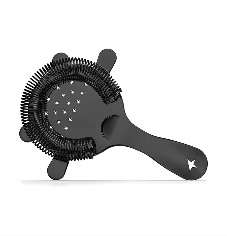 Penapis Minuman Keluli Tahan Karat Hitam