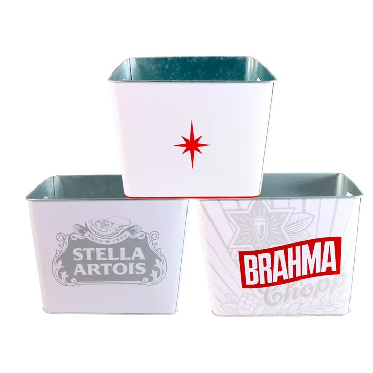 Baldi ais logam galvanize sejuk