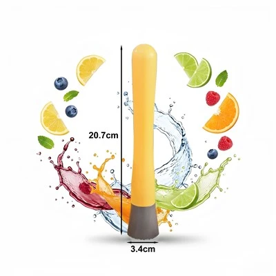 20.7sm Genggaman Selesa Plastik Muddler